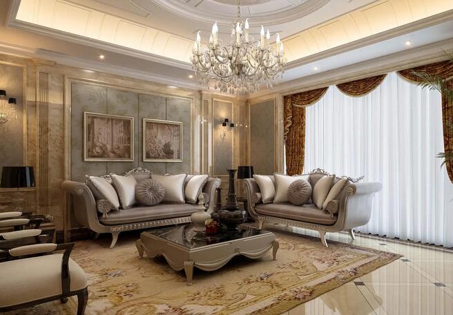 華麗、典雅的傳統歐式裝修風格